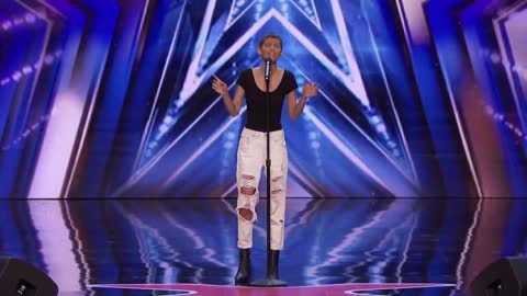 Golden Buzzer_ Nightbirde's Original Song Makes Simon Cowell Emotional - America's Got Talent 2021