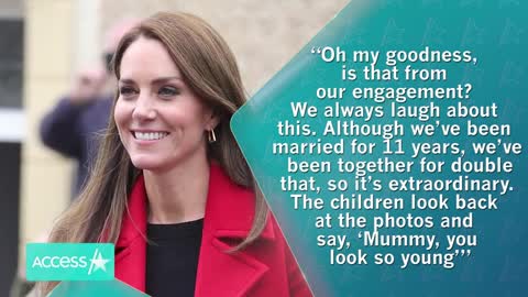 Kate Middleton Shares Her Kids’ Reactions To Her & Prince William’s Engagement Photos