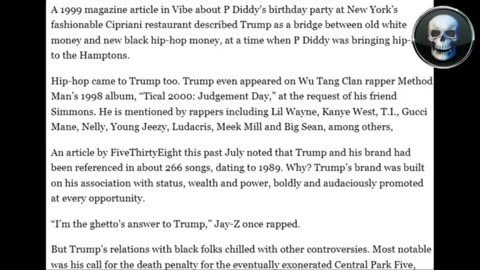 Birds Of A Feather.. PEDO PALS P. Diddy & Trump.. YOU HAVE BEEN FOOLED!