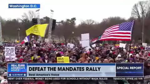 Robert F. Kennedy Jr. Speaks at Defeat the Mandates Rally 1-23-2022