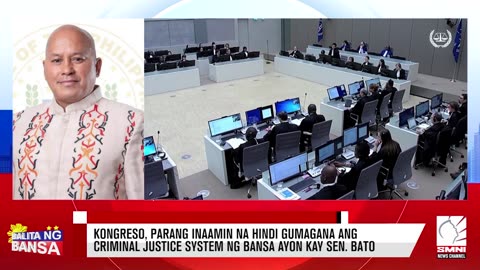 Kongreso, parang inaamin na hindi gumagana ang criminal justice system ng bansa ayon kay Sen. Bato