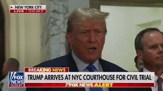 🚨🚨 BREAKING NOW 🚨🚨 Trump arrives in NYC for civil trial | Oct. 2, 2023