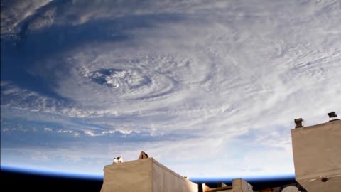 Hurricane Florence From Space on December 14