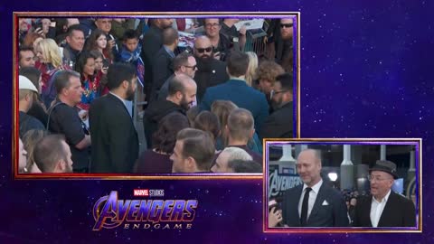 Christopher Markus & Stephen McFeely (Screenwriters) LIVE from the Avengers Endgame Red Carpet