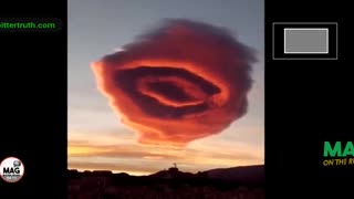 A STRANGE THING IN THE SKY LOOKS LIKE A EYE" WHAT IS IT?