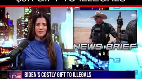 Sheriff Lamb Exposes Biden's $5,000 Gift To Illegal Alien Invaders