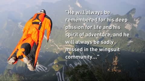 Final flight of wingsuit diver Victor Kovats caught on camera