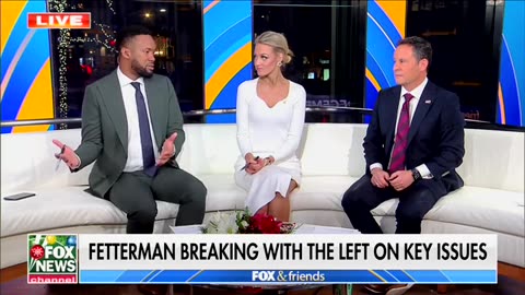 Fox & Friends host offer Fetterman rare praise