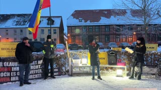 Malchin - Bärbel - trägt ein Gedicht vor 18-12-2022