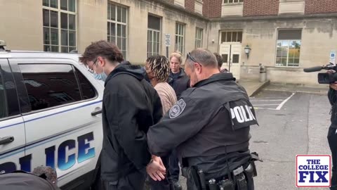 Woke students get arrested at Riley Gaines speech