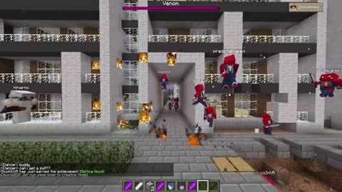 I Made 100 Players Simulate a SPIDERMAN Civilization in Minecraft...