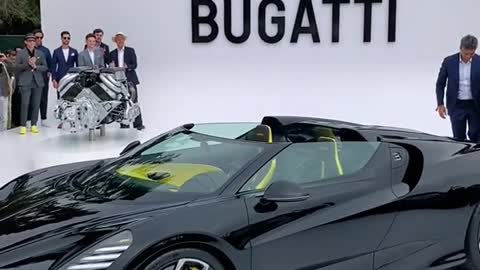 They are building only 99. All sold out. #Bugatti