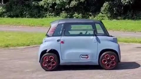 Cute EV car made in 2022