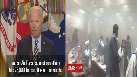Afghanistan Taliban Disturbing Videos Airport and Parliament - Joe Biden Big Blunder