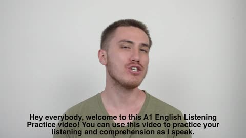 A1 English Listening Practice - Technology