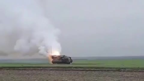 Destroyed air defense missile system Buk of the Armed Forces of Ukraine