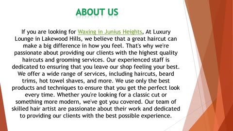 If you are looking for Waxing in Junius Heights