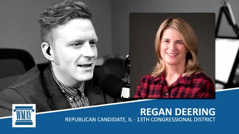 Primary day: Regan Deering looks for the GOP nod for the 13th CD