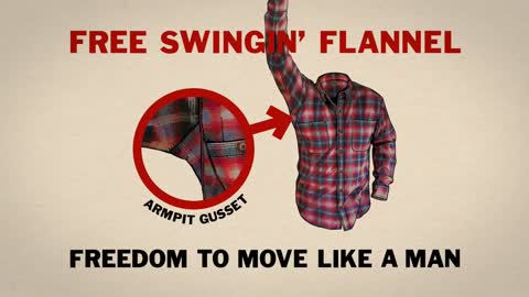 Duluth Trading Radio Ad Free Swingin' Flannel (Have a Manly Christmas)
