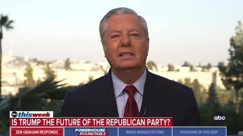 Lindsey Graham tells "Trump has a great chance of being elected again in 2024"