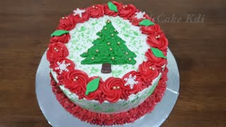 christmas cake design ideas _ cake decorating ideas