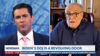 Rudy Giuliani on Biden Corruption and Emerson poll post-indictment