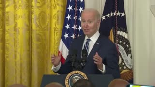 🚨WATCH: President Biden "I may be a white boy, but I'm not stupid."