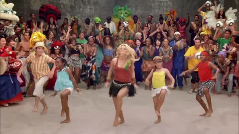 Shakira waka Waka - this time of Africa (the official 2010 World Cup FIFA song)