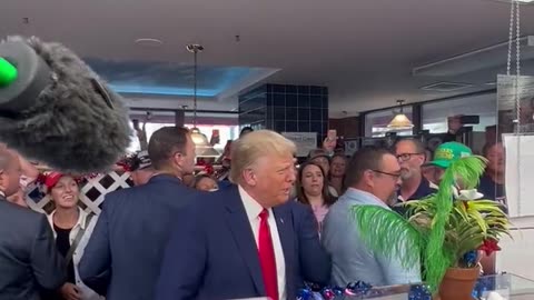 Trump buying Blizzards