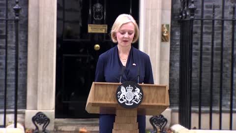 UK PM Truss is resigning, after just six weeks in job