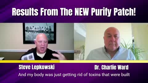 Dr. Charlie Ward Talks With Steve Lepkowski About Detox Patch