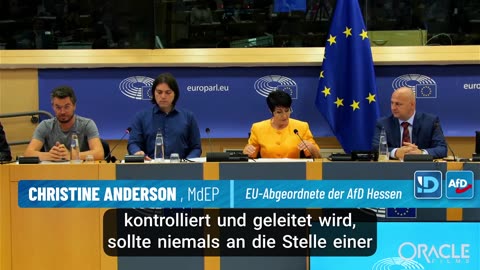 The battle against the globalists have begun! - Christine Anderson, German MEP | 1