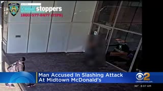 Man accused of attacking McDonald's workers