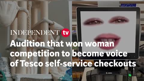 Audition that won woman competition to become voice of Tesco self-service checkouts