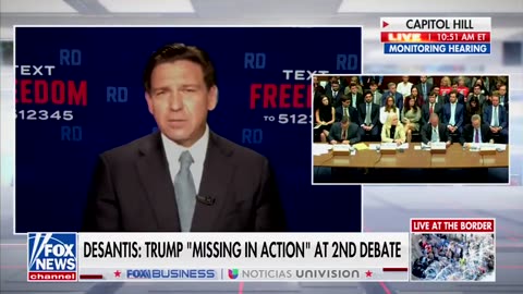 Ron DeSantis challenges Trump to a 1x1 debate, calls him out for running on his failed promises