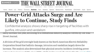 BRIAN WILSON - POWER GRID TERROR ATTACKS GROWING IN THE U.S., ALIGN WITH JOE BIDEN'S WEF AGENDA