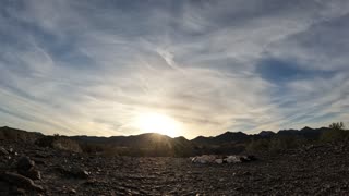 Beautiful Sunset over the Arizona desert