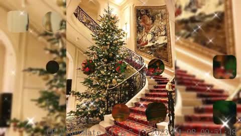most pretty and unique CHRISTMAS stairs decoration ideas