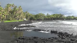 Pahala, HI — Punalu'u Black Sand Beach