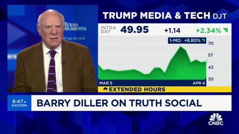 November 4, 2024 - Barry Diller on Truth Social ($DJT) Stock: "It's a Scam"