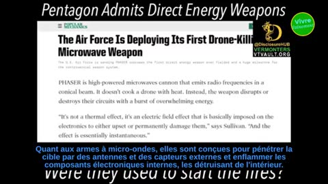 DIRECT ENERGY WEAPONS aka "DEW" What caused many WILDFIRES not long ago...