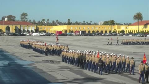 The New Marines of Bravo Company Graduation at MCRD San Diego, Jan. 20, 2023.