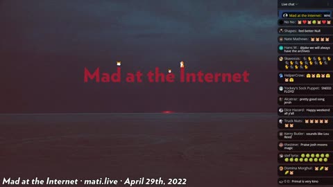 Allergy Season - Mad at the Internet | 29th April 2022