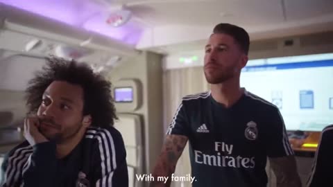 MARCELO, BALE, RAMOS and their teammates -
