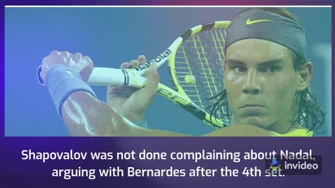Rafael Nadal Prevails After Five Sets and Charge of Favoritism