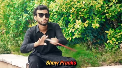 Blind Man Eating Ice Cream Prank _ New Twist _ Prank In Pakistan _ @showpranks