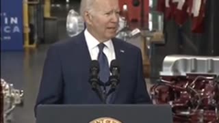 Biden: With two words 🤡