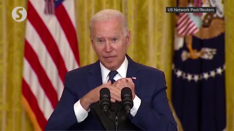 US President Joe Biden defended his handling of his most serious foreign policy crisis.