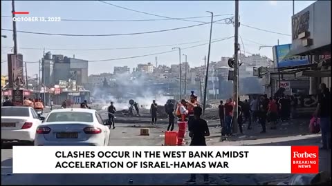 West Bank Sees Clashes As Israel-Hamas War Intensifies