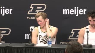 #4 Purdue MBB Players Post-Game Press Conference After 87-68 Win vs. Iowa